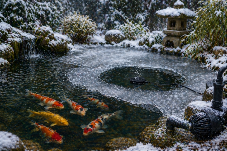 Cover image for Winter Pond Care Basics for UK Conditions