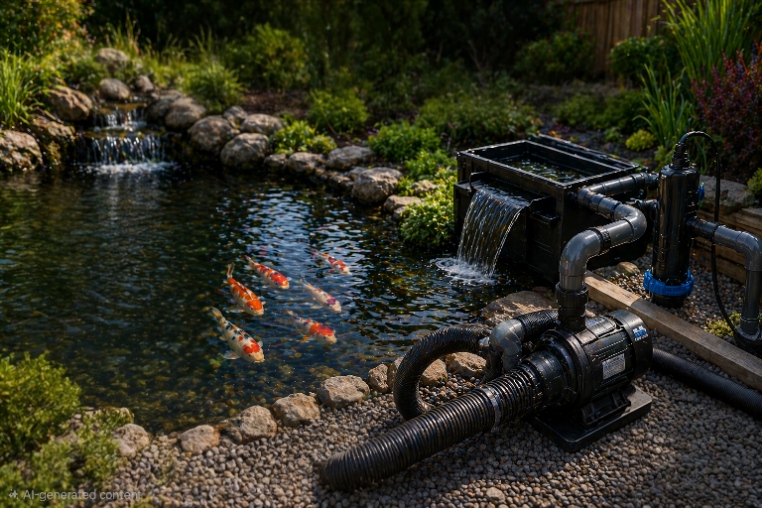 Cover image for Pond Pump Sizing Guide for New Builds and Upgrades